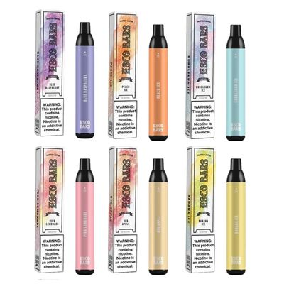 2500 Puffs Disposable Vape Pens Mesh Coil Non Rechargeable 1000mAh