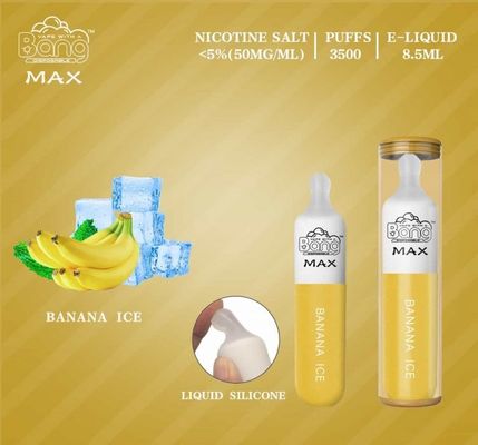 Bang Max 3500 Puffs Disposable Vapes 8.5ml Nic-Salt  5% All Flavors