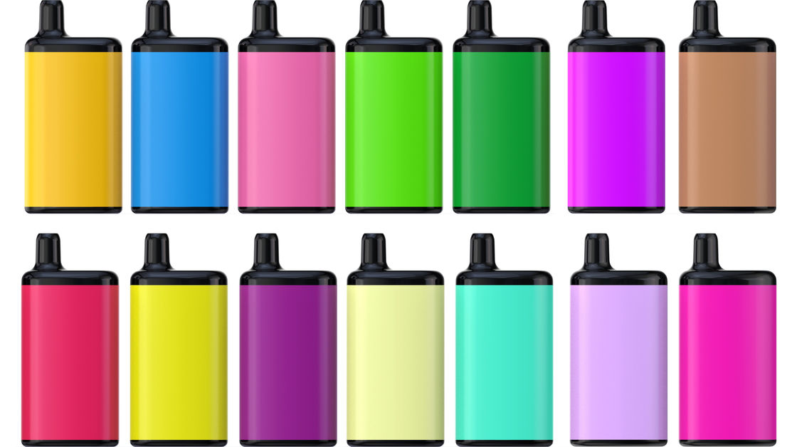 Multi Flavor Disposable Vape 15ml 6000puffs 650mAh rechargeable 2% 3% 5%