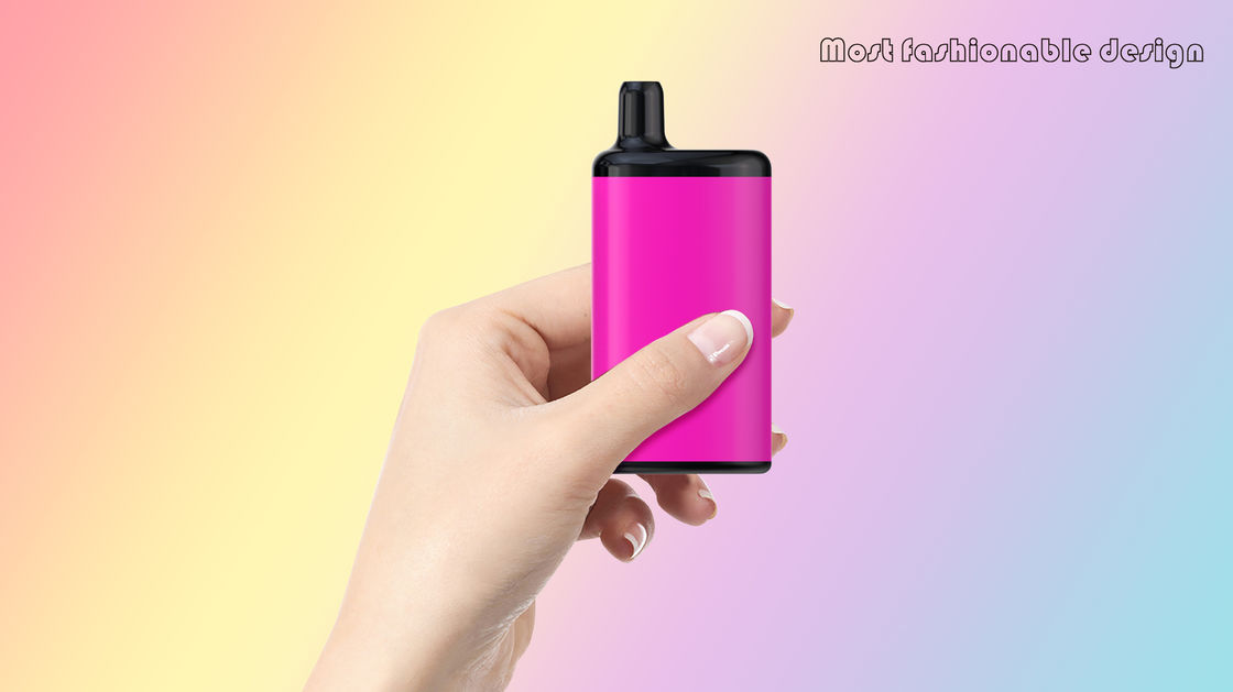 6000puffs Long Lasting Disposable Vape Pen 650mah Prefilled Rechargeable