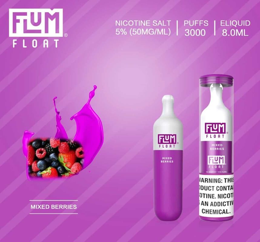 Flum Float 3000 Puffs Disposable Vape , Custom Vape Pen 8ml Multi Flavors