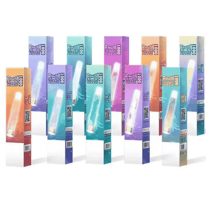 Vape E Cigarettes RandM Dazzle 1000 Puffs Disposable Vape 3.5ml
