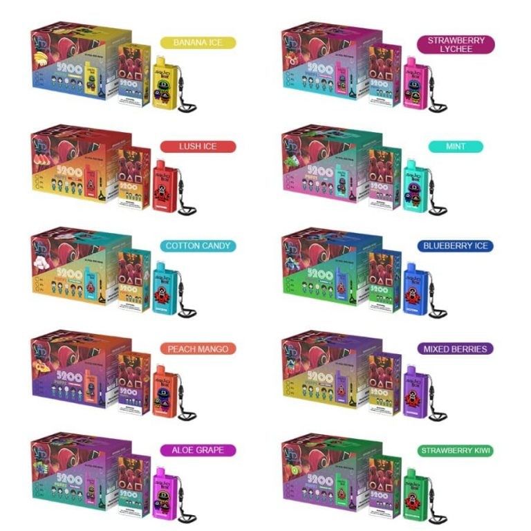 Small Lightweight Disposable Vape Pens 5200 Puffs 50mg rechargeable