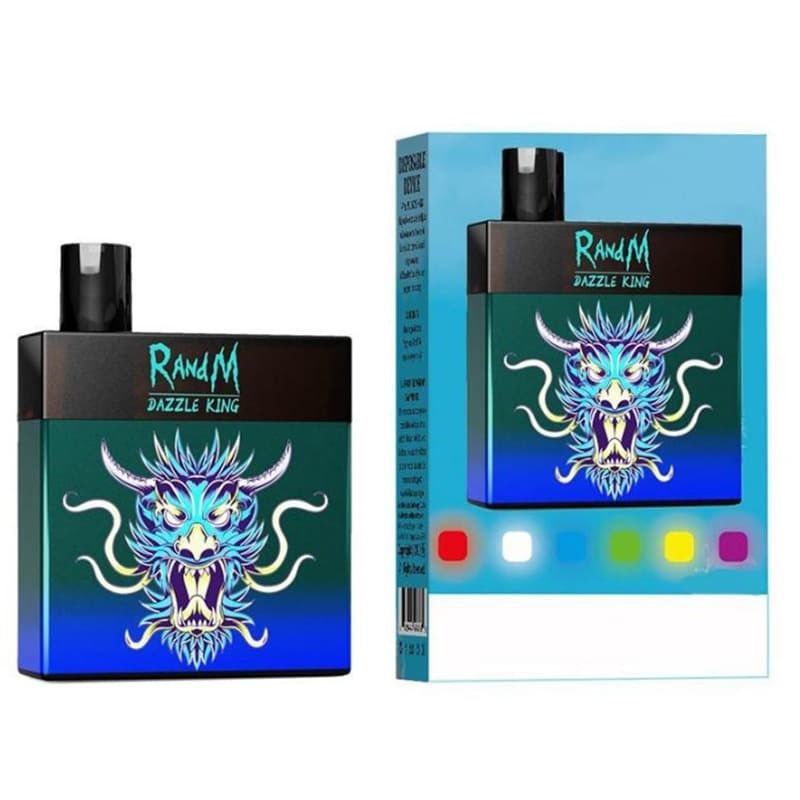 RandM Dazzle King Disposable Vape Pens 3000 Puffs Multi Flavors