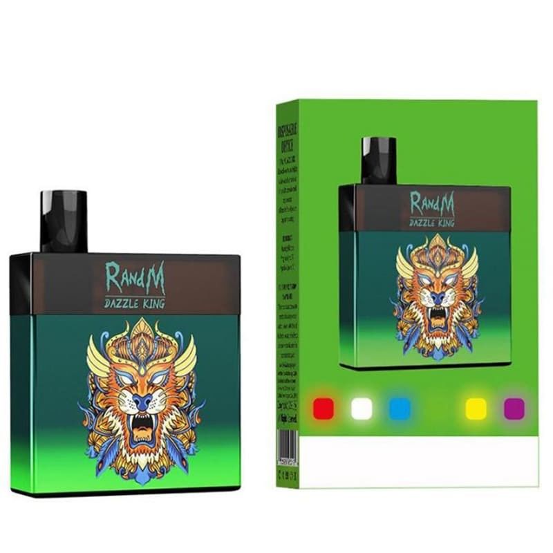 RandM Dazzle King Disposable Vape Pens 3000 Puffs Multi Flavors