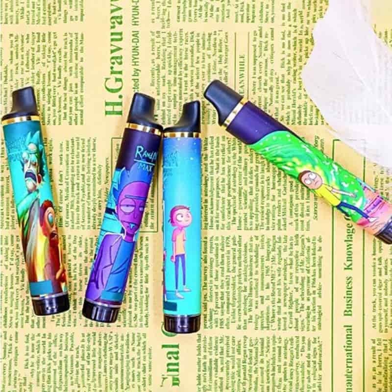 1700 Puffs Rechargeable Vape Device Disposable Multi Flavor 6ml Capacity