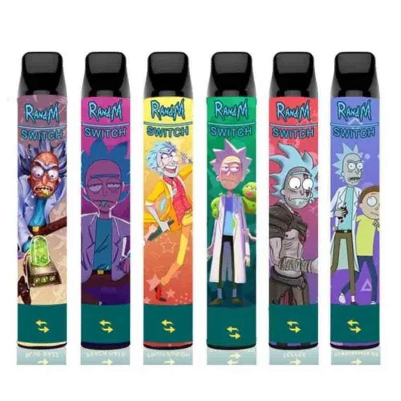 Multi Flavor Disposable Vape Device 2400 Puffs 1200mAh 8ml Capacity