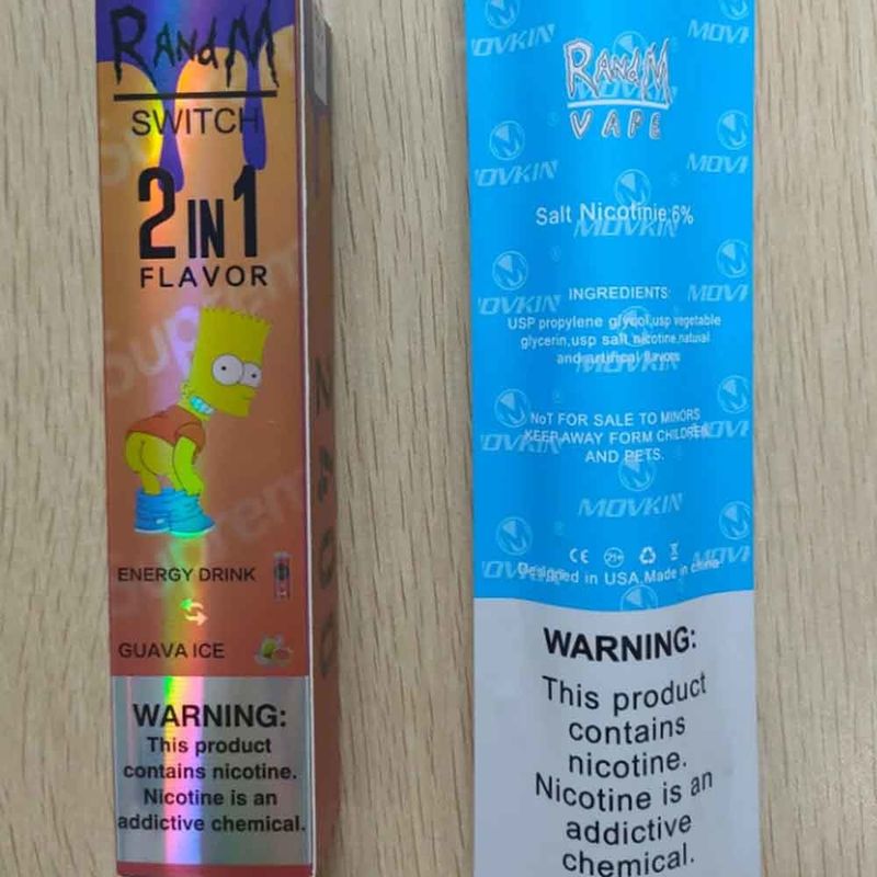 Multi Flavor Disposable Vape Device 2400 Puffs 1200mAh 8ml Capacity