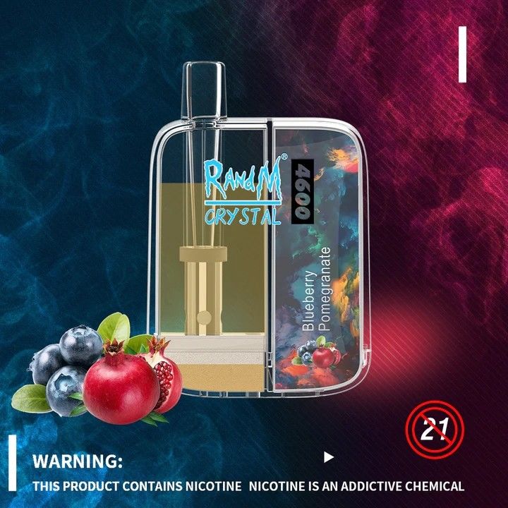 10ml 5% Nicotine Salt Vape Pen Disposable 4600 Puffs 12 Flavors