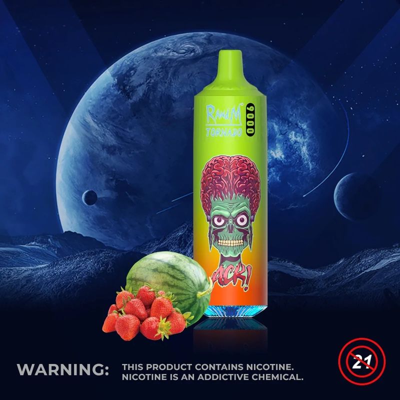 Strawberry Watermelon Disposable Vaping Cigarettes 18.0ml 9000 Puff