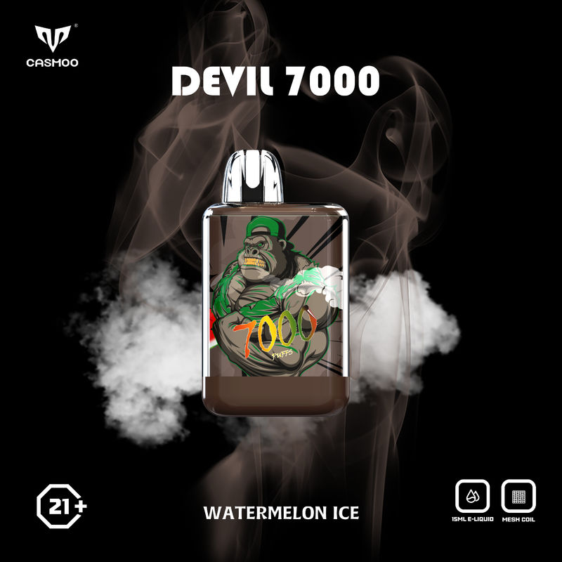 Casmoo Devil 7000 Fruity Flavor Vape 7000 Puffs 1.2 Ohm With Mesh Coil