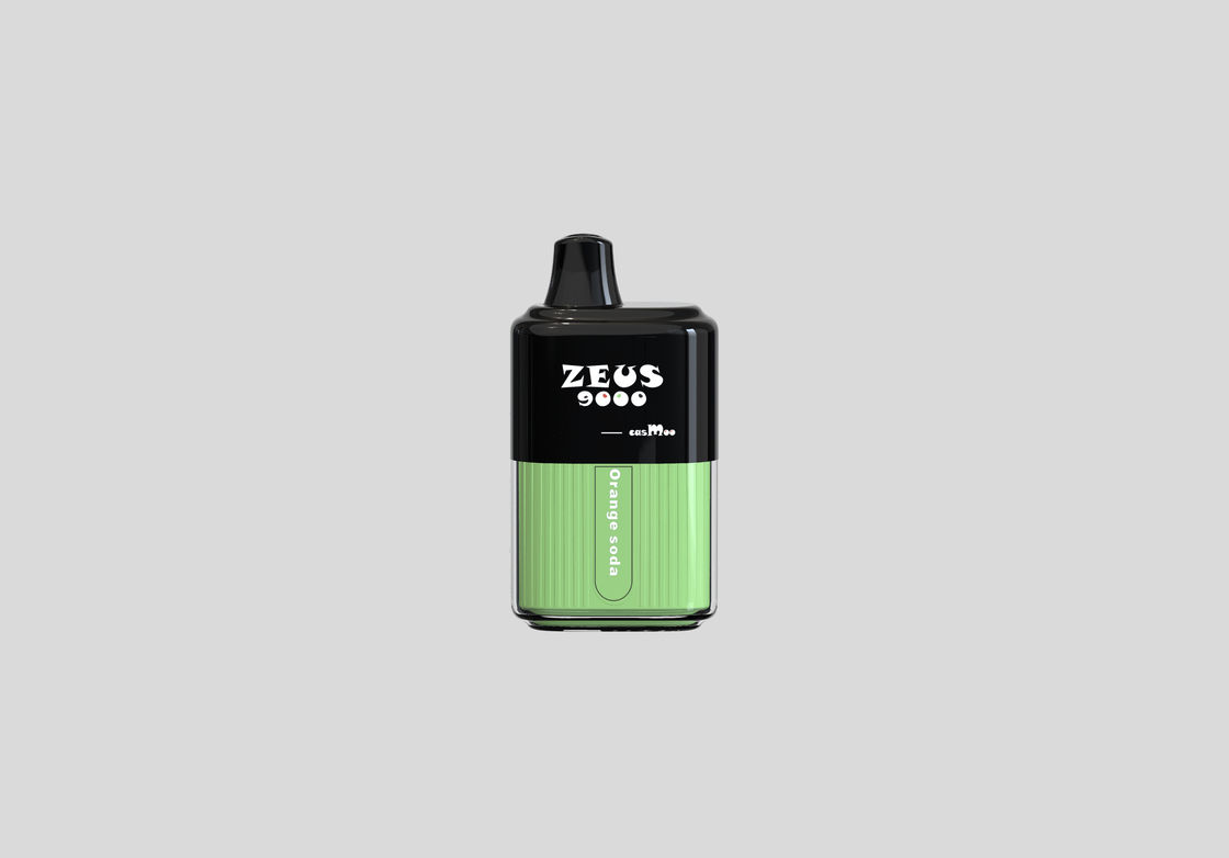 Disposable Flavored Vape Zues 9000 Puffs With Mesh Coil 18ML Rechargeable