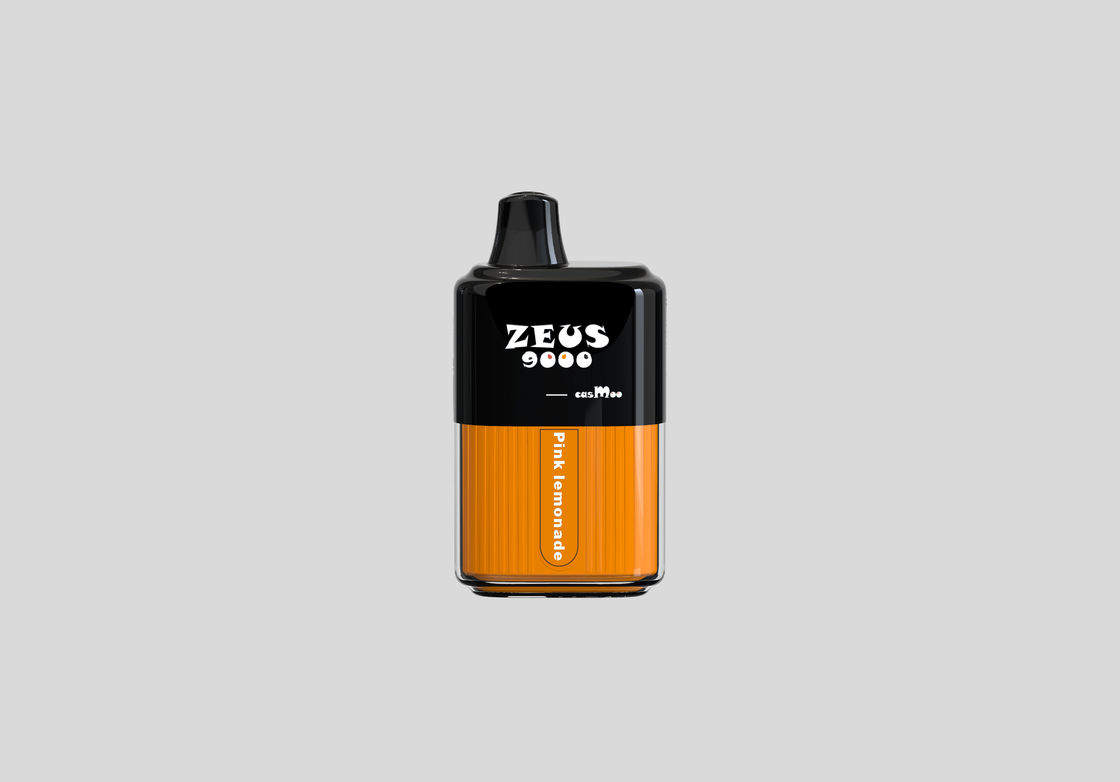 Disposable Flavored Vape Zues 9000 Puffs With Mesh Coil 18ML Rechargeable