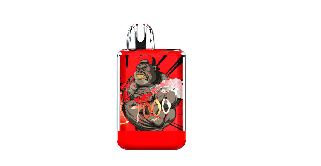 Draw Activated 7000 Puffs Disposable Vape 600Mah Multi Flavored