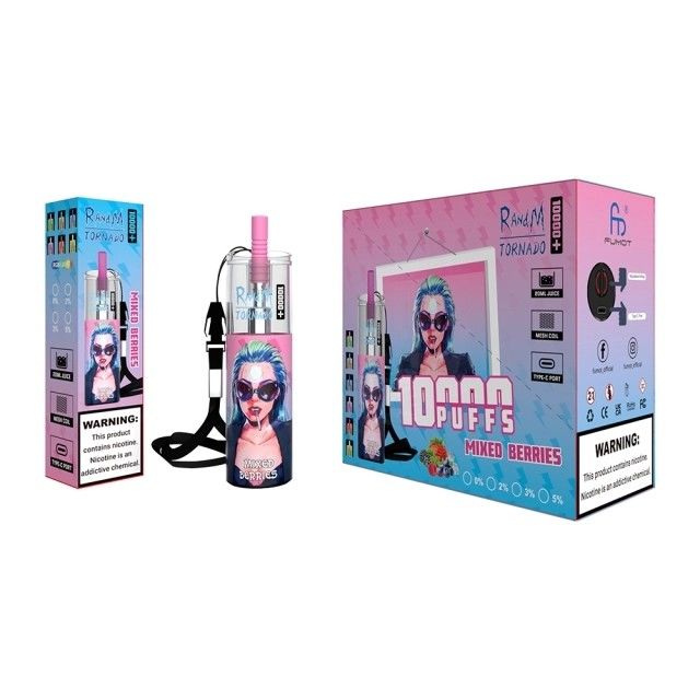 Flavored Disposable Vape Pens 10000 Puffs With Nicotine Salt 50mg 20ML of E-liquid
