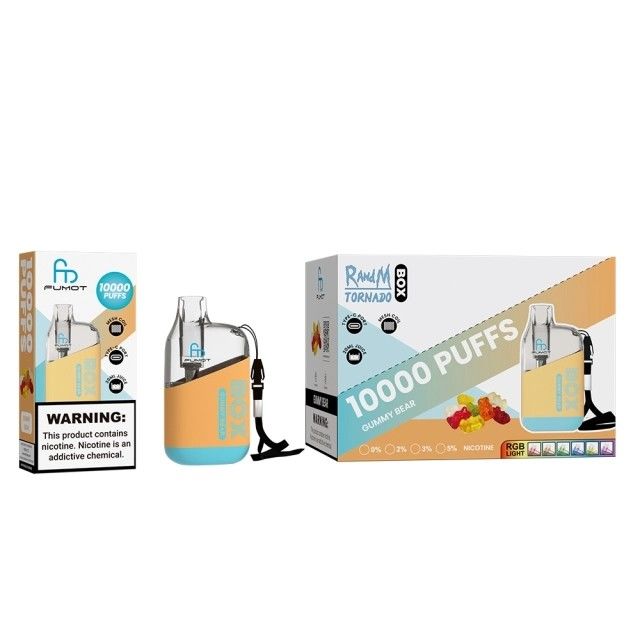 Electronic Disposable Vape Pens RANDM TORNADO BOX 10000 AIRFLOW CONTROL 20ml