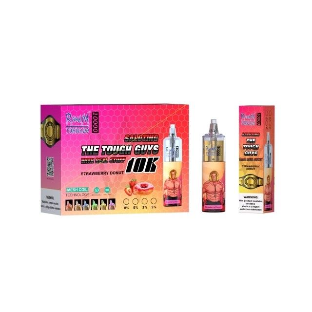RANDM TORNADO 10000 AIRFLOW CONTROL DISPOSABLE VAPE DEVICE WHOLESALE (10000 PUFFS)