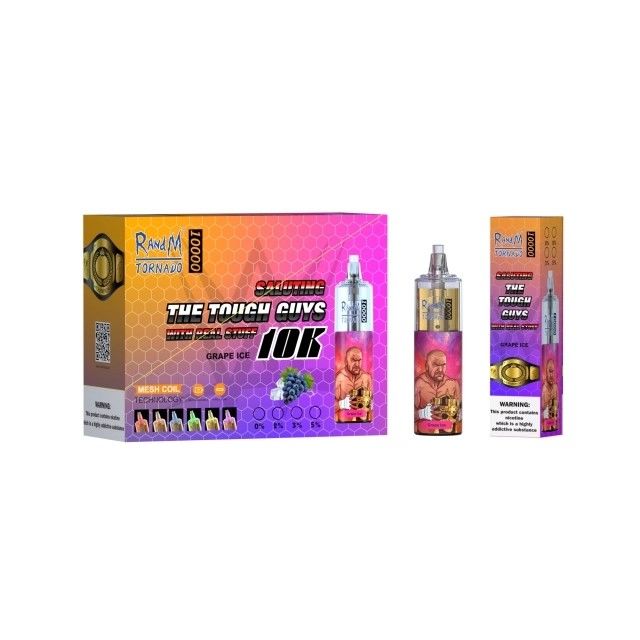 RANDM TORNADO 10000 AIRFLOW CONTROL DISPOSABLE VAPE DEVICE WHOLESALE (10000 PUFFS)